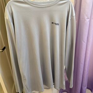 Columbia Men's Grey Long Sleeve Shirt
